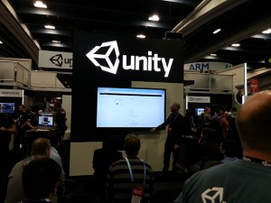 GDC ' 14 - Unity promoting the Unity gaming engine to game developers.
