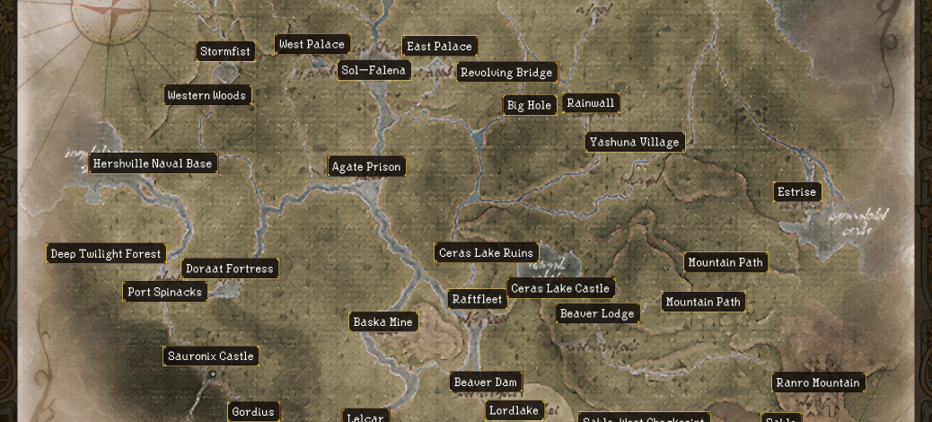 SuikoCartography - Suikoden V Map